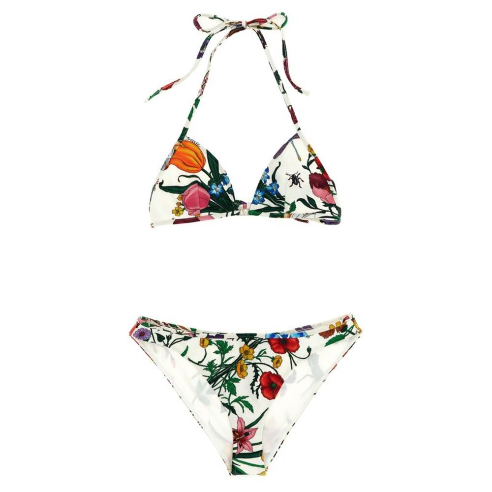 Gucci White Polyamide Women's Bikini